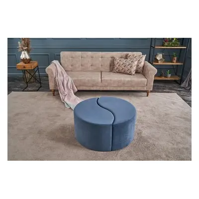 Atelier del Sofa Pouffe Alis Puf - Blue