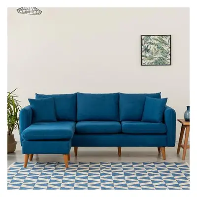 Atelier del Sofa Corner Sofa Sofia Corner Left - Dark Blue