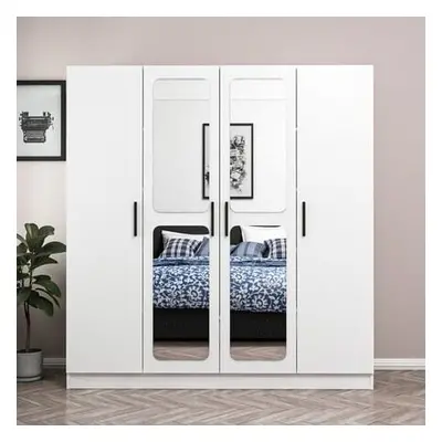 Hanah Home Wardrobe Kale - 3814 White