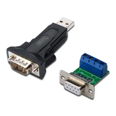 Digitus převodník USB 2.0 na sériový port, RS485, DSUB 9M + Pinout adaptér, DA-70157