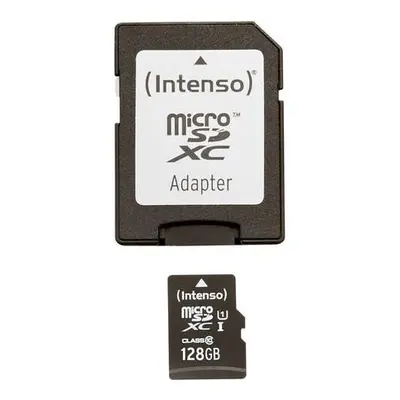 Intenso 128GB micro SDXC Premium UHS-I + adaptér