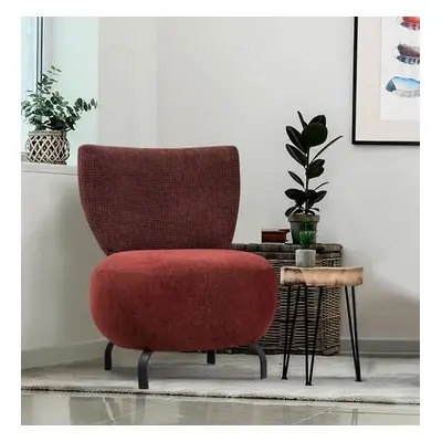 Atelier del Sofa Wing Chair Loly - Claret Red