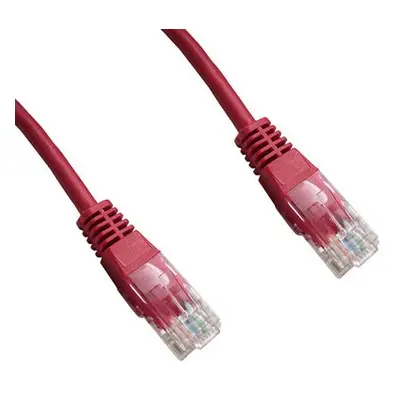 Datacom 1492 Kabel CAT5E, UTP, 0,25m, červený