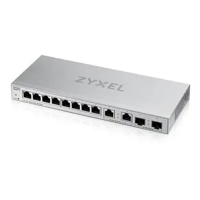 Zyxel XGS1210-12,8-Port Gigabit webmanaged Switch with 8 port 1G + 2-Port 2.5G + 2-Port SFP+, XG