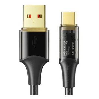 Kabel USB-C Mcdodo CA-2092 6A, 1,8 m (černý)