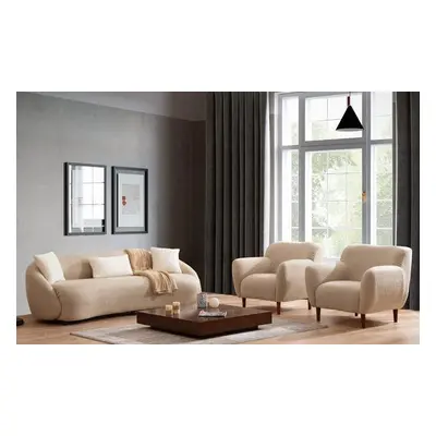 Atelier del Sofa 3-Seat Sofa Napoli - Cappuccino