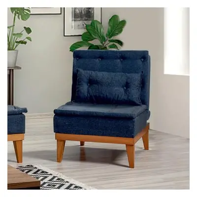 Atelier del Sofa Wing Chair Fuoco Berjer - Dark Blue