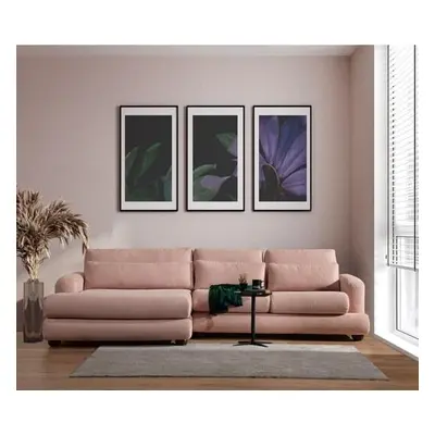 Atelier del Sofa Corner Sofa River Corner Left (Chl-2R) Pink