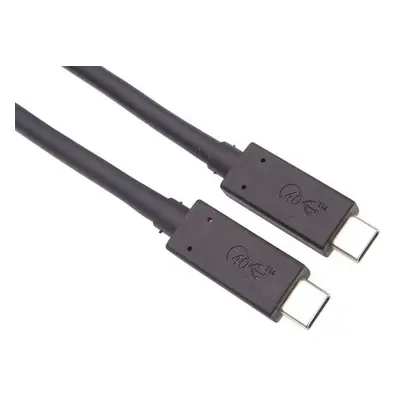 Premiumcord ku4cx08bk USB 4.0 , USB-C na USB-C, 40Gbps, 0.8m, černý