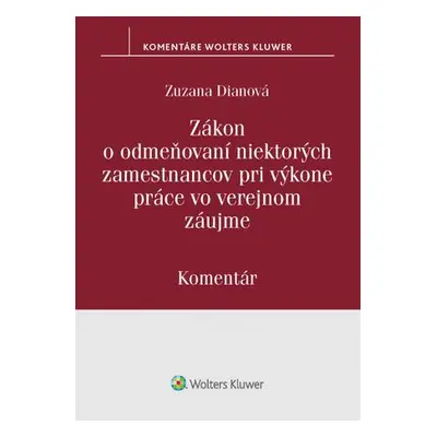 Zákon o odmeňovaní niektorých zamestnancov pri výkone práce vo verejnom záujme