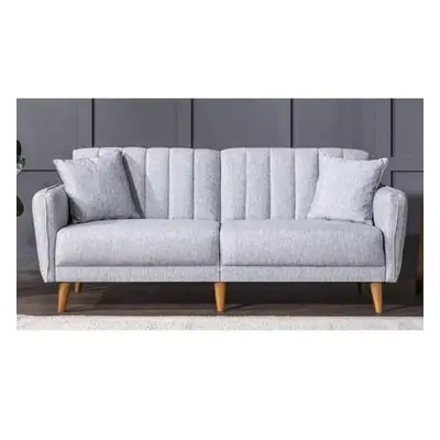 Atelier del Sofa 3-Seat Sofa-Bed Aqua - Grey