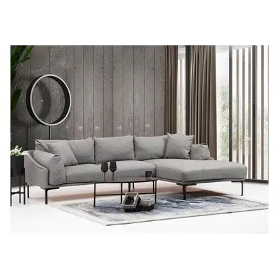 Atelier del Sofa Corner Sofa Leo Corner Right - Grey