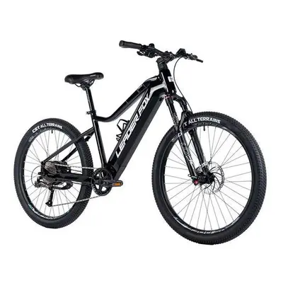 Leader Fox E-BIKE 28" SANDY GENT 19"-2, BLACK MATT/GREEN+GREY (REAR MOTOR), vel. 19"