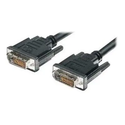 PremiumCord DVI-D propojovací kabel/ dual-link/ DVI(24+1)/ MM/ 5m/ černý