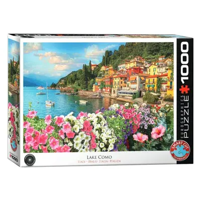 EUROGRAPHICS Puzzle Lago di Como - Komské jezero, Itálie 1000 dílků