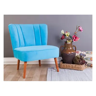 Atelier del Sofa Wing Chair Moon River - Turquoise