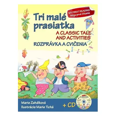 Tri malé prasiatka Rozprávka a cvičenia + CD