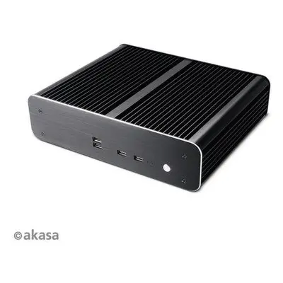 AKASA case Euler TX Plus, Intel LGA1700 Ali fanless case, A-ITX49-M1B