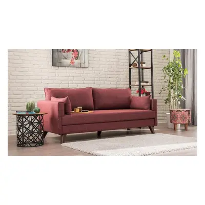 Atelier del Sofa 3-Seat Sofa Bella Sofa For 3 Pr - Claret Red