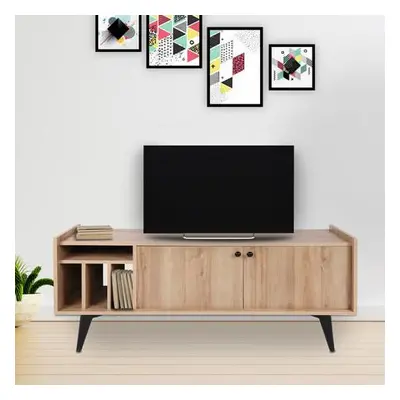 Hanah Home TV Stand Astana OakBlack