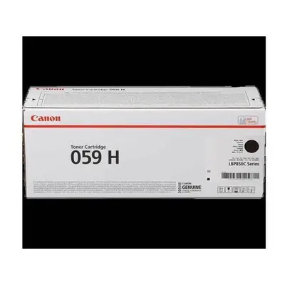 Canon originální vysokokapacitní toner Cartridge 059 H BK Toner černý, LBP852Cx, kapacita 15 50