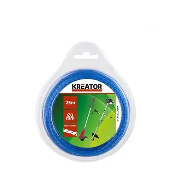 Struna Kreator KRTGTT2025 - kroucená 2 mm x 25 m