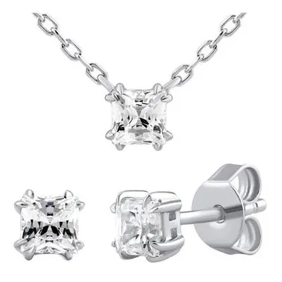 SILVEGO stříbrný dárkový set se Swarovski Zirconia MWS14255A