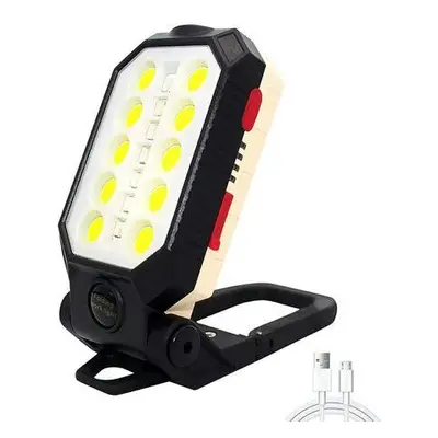 KAXL Svítilna nabíjecí pracovní COB LED, 2,2Ah, magnet, USB