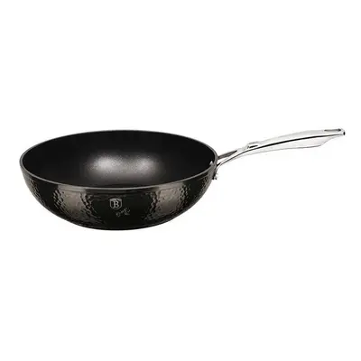 Berlingerhaus Pánev WOK s titanovým povrchem 28 cm Shine Basalt Collection