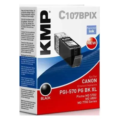 KMP Canon PGI-570PGBK XL - kompatibilní