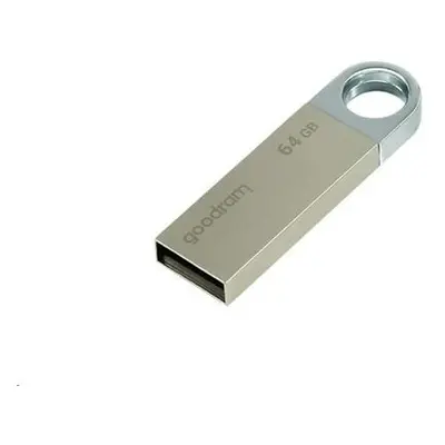 GOODRAM Flash Disk UUN2 64GB USB 2.0 stříbrná, UUN2-0640S0R11