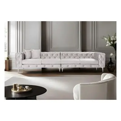 Atelier del Sofa 4-Seat Sofa Como - Light Grey