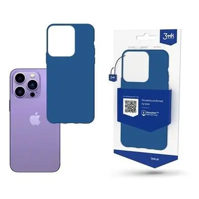 3mk ochranný kryt Matt Case pro Apple iPhone 14 Pro Max, blueberry/modrá