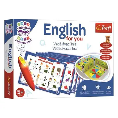 TREFL Malý objevitel: English for you + magické pero