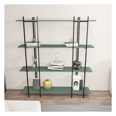 Hanah Home Bookshelf Moss - Green, Black GreenBlack