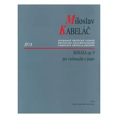 Sonáta pro violoncello a klavír op. 9