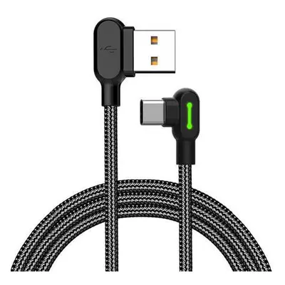 Kabel USB-C Mcdodo CA-5280 LED, 1,8 m (černý)