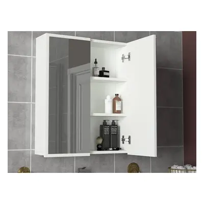 Hanah Home Bathroom Cabinet Kayla - White