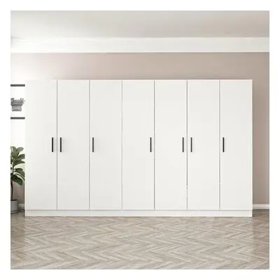 Hanah Home Wardrobe Kale - 3809 White