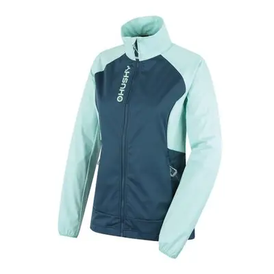 Husky Dámská softshell bunda Suli L mint/turquoise XS