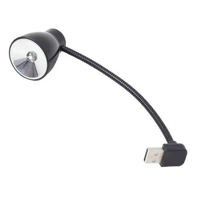 Gembird USB lampička k notebooku, flexibilní, černá