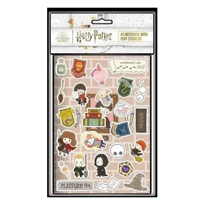 EPEE Harry Potter Sešit A5 se samolepkami Merch Bluesky