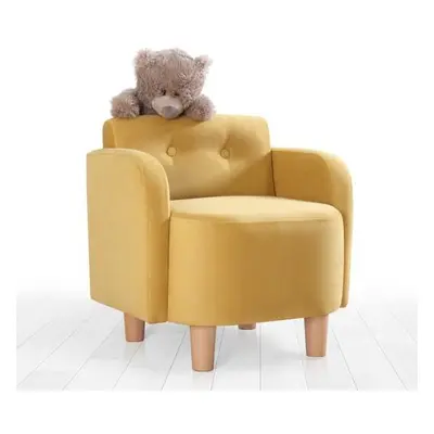 Atelier del Sofa Kid's Wing Chair Volie - Yellow