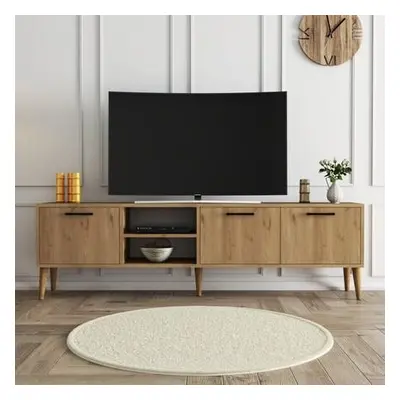 Hanah Home TV Stand Exxen - 1587 Oak