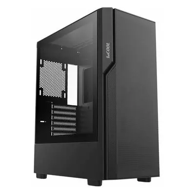 1stCOOL Middle Tower GAMER 5, ATX black černý, bez zdroje, fulltower ATX (USB3+ Audio) (PC case)