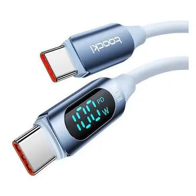 Kabel USB-C na USB-C Toocki TXCTT1- XX04-B2, 2m, FC 100W (modrý)