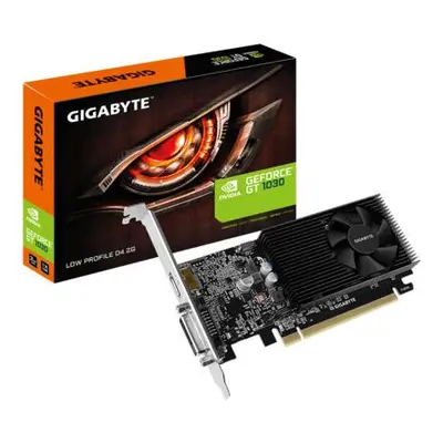 GIGABYTE GeForce GT 1030 2GB / PCI-E / 2GB GDDR4 / DVI-D / HDMI / Low Profile, GV-N1030D4-2GL