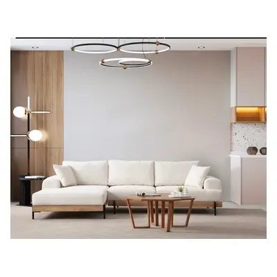 Atelier del Sofa Corner Sofa Eti Oak Left - White