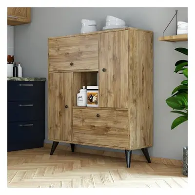 Hanah Home Multi Purpose Cabinet Hercules 3100 Walnut