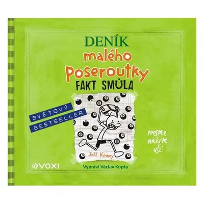 Deník malého poseroutky 8 - Jeff Kinney - čte Václav Kopta